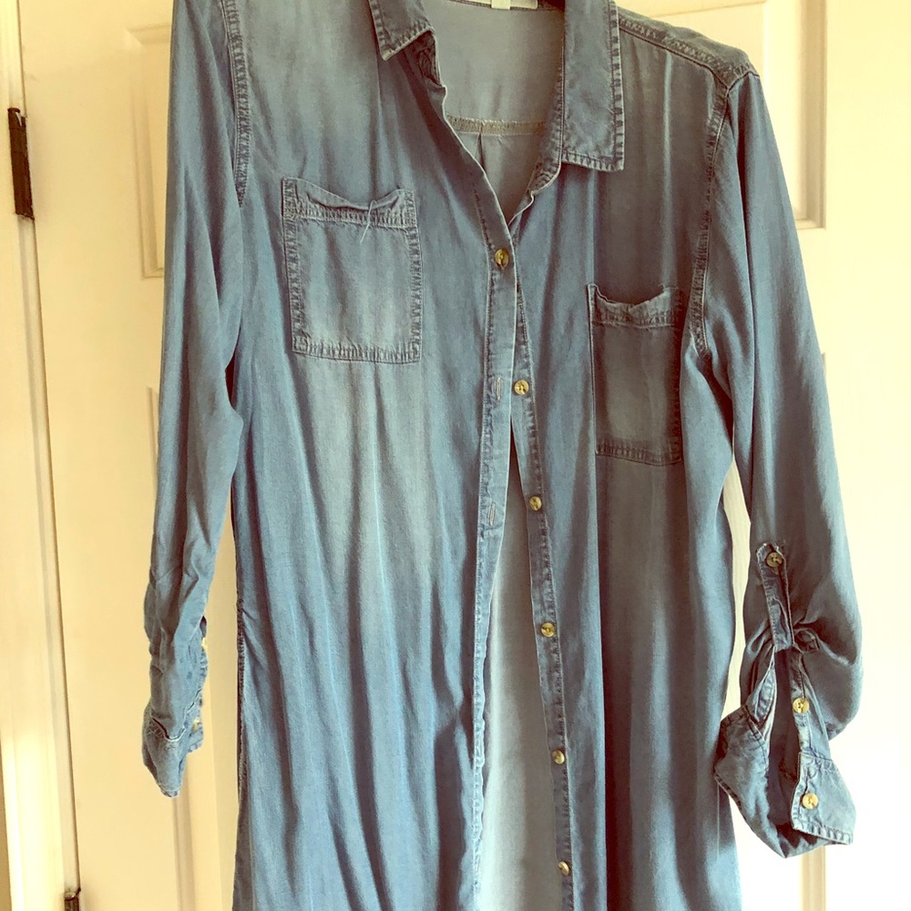 Denim Blouse
